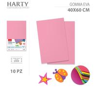 Gomma EVA soft gomma crepla fommy moosgummi 10 Fogli da 2mm 60x40 cm
