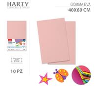Gomma EVA soft gomma crepla fommy moosgummi 10 Fogli da 2mm 60x40 cm