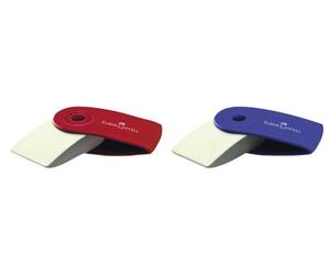 GOMMA FABER CASTELL SLEEVE MINI/24 ROSSO BLU