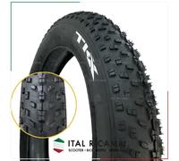 GOMMA FAT BIKE 20 X 4 BICI ELETTRICA NERO E-BIKE TACCHETTATO