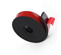 Gomma in neoprene con supporto autoprodotto per sigillatura meteorologica, mestieri fai-da-te, protezione del pavimento, produzione di guarnizioni e controllo delle vibrazioni 1m W:30mm