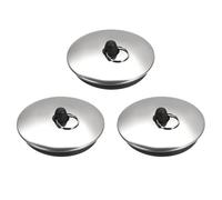Gomma Lavandino Spina Tappo Scarico 55-57mm per Vasca Bagno Cucina Bagno 3Pcs