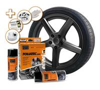 Gomma Liquida per Auto Foliatec Antracite in metallo 2 x 400 ml