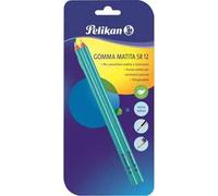Pelikan Gomme da Cancellare, SR 12, Gomma a Forma di Matita per Disegno Tecnico e Artistico, per Inchiostro, China e Matite di Tutte le Durezze, Confezione da 2 Pezzi