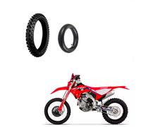 Gomma Minicross VEERUBBER VRM272 60/100-14 29M + CAMERA D'ARIA TR4 OMOLOGATO