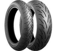 Bridgestone Battlax-sc 48p Tl Touring Front Tire Nero 100 / 80 / R14
