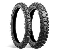 Bridgestone Battlecross-x40 57m Tt Off-road Front Tire Argento 90 / 100 / R21
