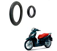 Gomma Moto + CAMERA TR4 2.75-14 43J TUBE TYPE Vee Rubber VRM 100 Pneumatico