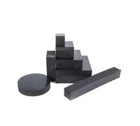 Gomma nera impermeabile antisole industriale | Gomma nera per piedini, regolazione altezza, ammortizz. e riduzione rumore.(100X50X15mm 4PCS)