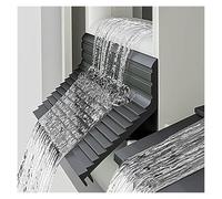 Gomma Parapioggia Per Porta Con Gocce Autoadesivo, Finestra Esterna Deflettore Per Pioggia, Impermeabile Deviazione Del Bordo Per La Casa(W 4.6cm/1.8in,L 2m/6.56ft)