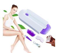Gomma per capelli liscia come la seta,Depilazione indolore,Epilatore Smooth Touch Hair Remover Depilazione indolore per le donne,Ricarica USB,Applicare a qualsiasi parte del corpo