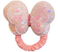Gomma per capelli SH-38254 - Bianca / Rosa
