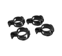 Gomma Per Maschera Fari Polisport MMX LMX Halo Set 4 Pezzi Nero