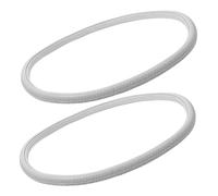 Gomma Piena Elastica per Carrozzina, Ricambio PU 2 Pezzi 24 Pollici | Uso Interno ed Esterno, Installazione Semplice, Guida Stabile, Manovra Agevole, Manutenzione Ridotta