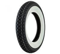 Gomma Pneumatico 3.50-10 51J E4 Fascia Bianca Kenda K333 Per Vespa 180 Rally