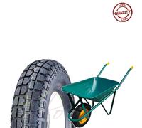 GOMMA PNEUMATICO 3.50-8 COPERTONE RINFORZATO 6PR RICAMBIO PER RUOTA CARRIOLA