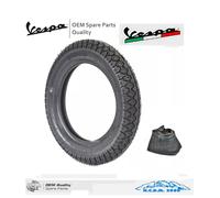 GOMMA PNEUMATICO RUOTA PER VESPA 50 LAMBRETTA 2.75.9 2/75/9 D'EPOCA + CAMERA