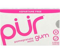 Gomma PUR - Menta di melograno senza zucchero chewing gum - 9 Piece (s)