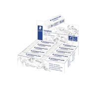 Gomma Rasoplast - 63 x 13 x 23 mm - bianco per matita - Staedtler - box 20 pezzi