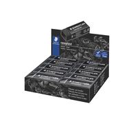 Gomma Rasoplast, 63 x 13 x 23 mm, nero per matita, Staedtler, box 20 pezzi - 526B20-9