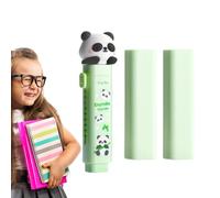 Gomma retrattile, gomme estraibili, Gomme per diapositive con custodia, Design espandibile a forma di cartone animato per la scuola, gomme da retrattili creative, gomma push-pull colorata, pulita