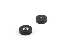 Gomma Rivestito N42 Neodimio a Testa Svasata Magneti - 16mm x 5mm x 4mm - 1.9kg