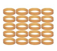 Gomma sci freno snowboard 20 pezzi | Materiale flessibile, alta resistenza, fissaggio stabile | elastico sport , banda bloccaggio attrezzatura neve , presa sicura , gara pista discesa