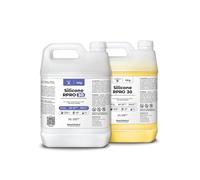 Gomma siliconica 1:1 R PRO 30, non tossica, semplice da usare, resistente alla rottura, 30 shore, compatibile con resine epossidiche, gesso, cera e altri materiali (10 kg)