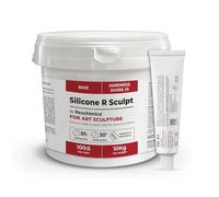 Gomma siliconica in pasta per Scultori R SCULPT,Facile e pratica da usare, Per applicazioni verticali di grandi e piccole dimensioni, modellisti fai da te, DIY (10 kg)