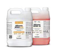 Reschimica Gomma siliconica liquida per stampi Morbidi R PRO 10 atossica e Facile da Usare (1:1), Alta Resistenza alla lacerazione e alla Rottura, Ideale per stampi Fai da Te (10 kg)