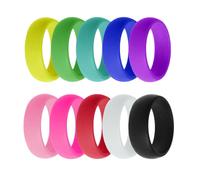 Gomma siliconica morbida da sposa con cinturino largo da 10 pz 8mm