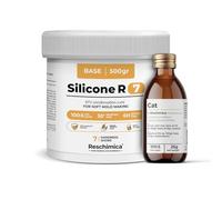 Gomma siliconica per Stampi Morbidissima R7, Ideale per Realizzare stampi in Silicone, inodore e facile da usare, 7 shore, DIY, silicone per stampi fai da te (500 gr)