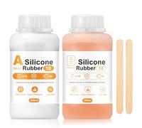 Gomma Siliconica, Silicone Liquido, Resina per Stampi, Silicone 1:1, Shore A 10, silicone per Stampi pour La Fabrication de Moules, les Moules en Résine DIY, le Moulage et Les Loisirs Créatifs