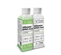 Reschimica Gomma siliconica Super Rapida 1:1, R PRO Fast, Non tossica, Resistente alla Rottura e Semplice da Usare, Compatibile con resine, Cera, Gesso e Cemento (500 gr)