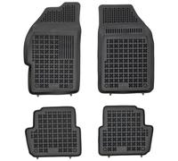 Gomma Tappetini Auto Rezaw-Plast per Chevrolet Spark III 2009-2012 set di tappet