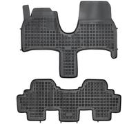 Gomma Tappetini Auto Rezaw-Plast per Citroen C8 2002-2014 set di tappeti per pav