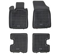 Gomma Tappetini Auto Rezaw-Plast per Dacia Sandero I 2008-2012 set di tappeti pe