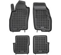 Gomma Tappetini Auto Rezaw-Plast per Fiat Punto Evo 2009-2012 set di tappeti per