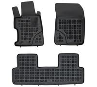 Gomma Tappetini Auto Rezaw-Plast per Honda Civic IX 2012-2017 set di tappeti per