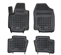 Gomma Tappetini Auto Rezaw-Plast per Hyundai i20 I 2008-2014 set di tappeti per