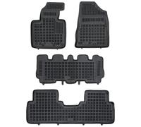 Gomma Tappetini Auto Rezaw-Plast per Kia Sorento III 2015-2020 set di tappeti pe