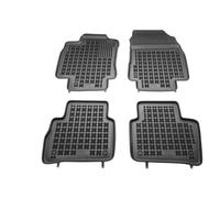 Gomma Tappetini Auto Rezaw-Plast per Nissan Versa I 2006-2011 set di tappeti per