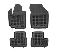 Gomma Tappetini Auto Rezaw-Plast per Opel Agila II B 2008-2014 set di tappeti pe