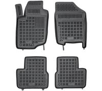 Gomma Tappetini Auto Rezaw-Plast per Peugeot 207 2006-2012 set di tappeti per pa