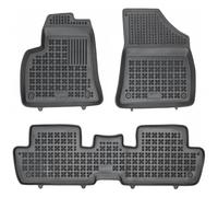 Gomma Tappetini Auto Rezaw-Plast per Peugeot 3008 I 2009-2016 set di tappeti per