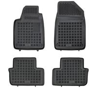 Gomma Tappetini Auto Rezaw-Plast per Peugeot 407 2004-2011 set di tappeti per pa