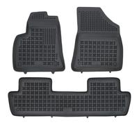 Gomma Tappetini Auto Rezaw-Plast per Peugeot 5008 I 2009-2017 set di tappeti per