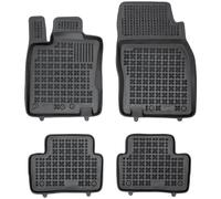 Gomma Tappetini Auto Rezaw-Plast per Renault Kadjar 2015-2022 set di tappeti per