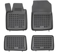 Gomma Tappetini Auto Rezaw-Plast per Renault Twingo II 2007-2014 set di tappeti