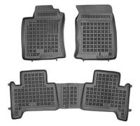 REZAW - PLAST Tappetini in gomma per auto adatto per Toyota Land Cruiser J120 2002-2009 Migliorate il vostro comfort di viaggio con il tappetino antiscivolo per auto - tappetino per auto per tutte le